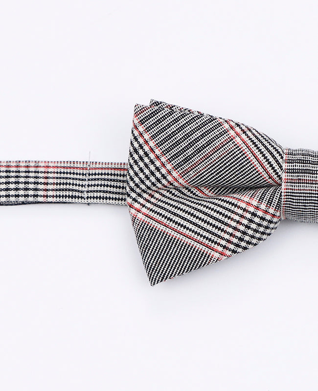 Noeud Papillon Tartan Gris n°2 Enfant en Coton | Marcel - Unipap's