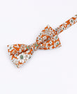 Noeud Papillon Liberty Orange Enfant en Coton | Clovis - Unipap's