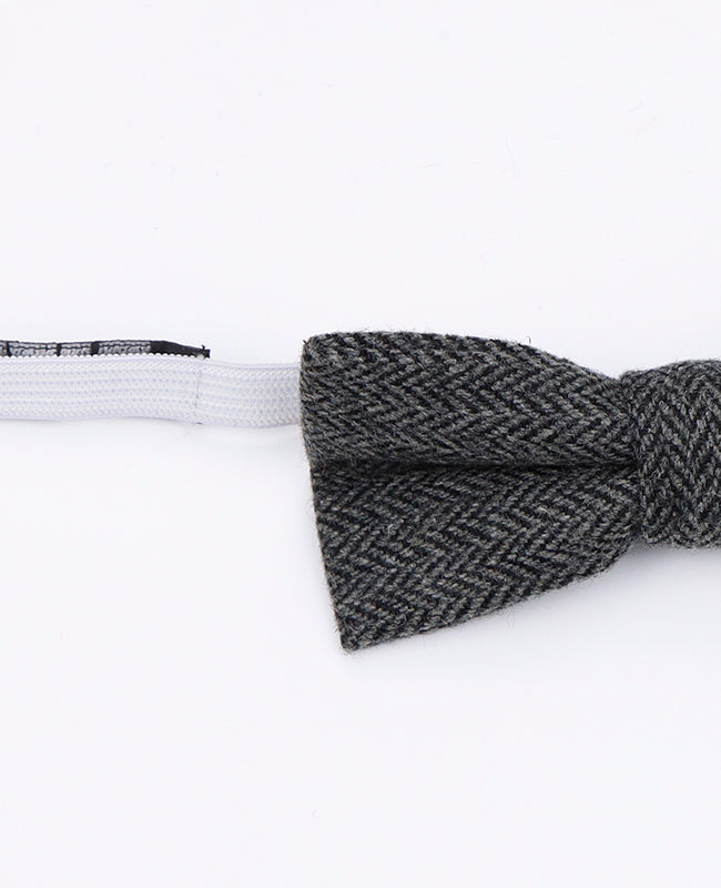 Noeud Papillon Gris n°10 Enfant en Laine | Norbert - Unipap's