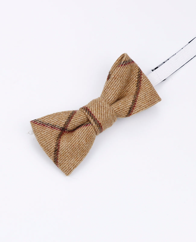 Fluga Tartan Brun nr 1 Barn i Ull | Nobert - Unipap's