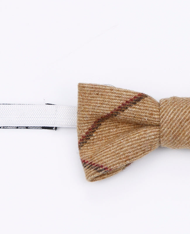 Fluga Tartan Brun nr 1 Barn i Ull | Nobert - Unipap's