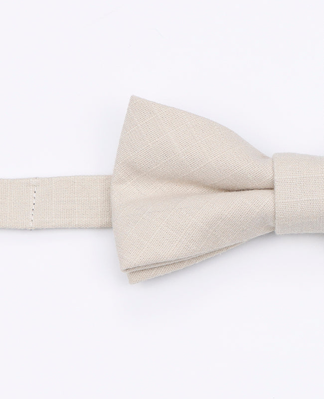 Beige fluga i bomull | Oscar - Unipap's