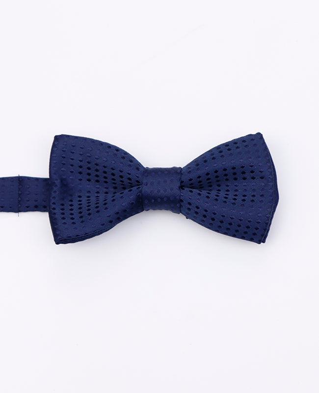 Noeud Papillon Bleu n°3 à Pois Enfant en Polyester | Louis - Unipap's