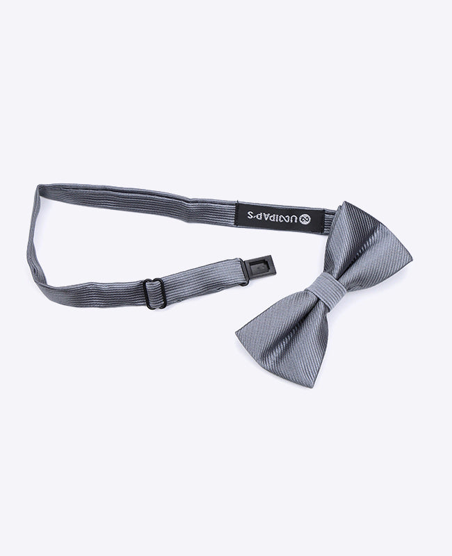 Noeud Papillon Gris n°1 Enfant en Polyester | Lucien - Unipap's