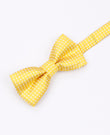 Noeud Papillon Jaune n°1 à Pois Enfant en Polyester | Louis - Unipap's