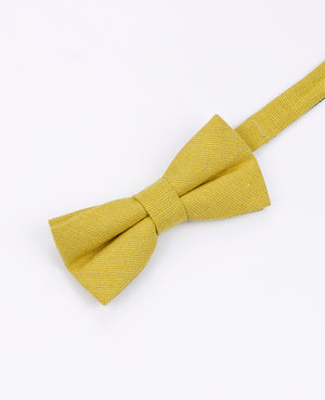 Noeud Papillon Jaune Enfant en Coton | Edgard | Unipap's