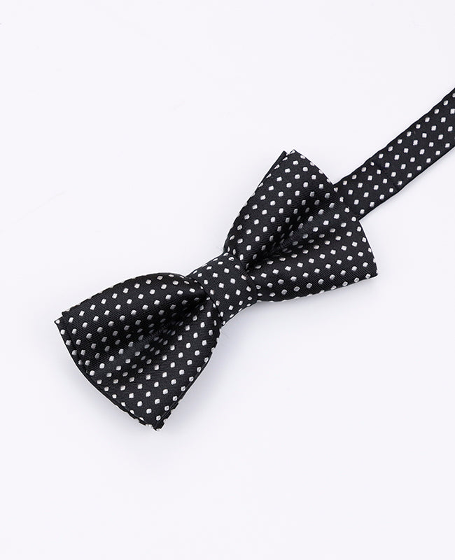 Svart Prickig Fluga n°2 Barn i Polyester | Louis - Unipap's