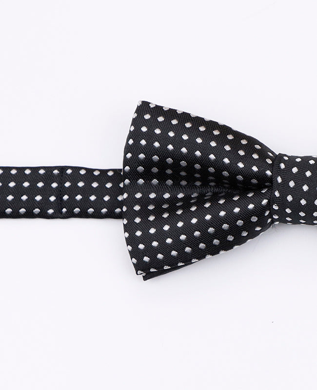 Fluga Svart n°2 med Prickar Barn i Polyester | Louis - Unipap's