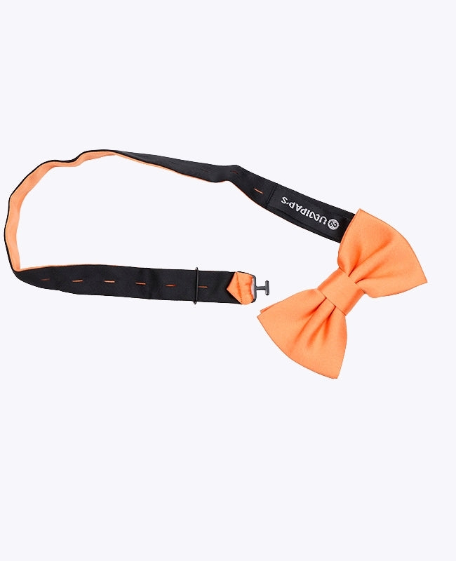 Noeud Papillon Orange n°2 Enfant en Polyester «Anatole»