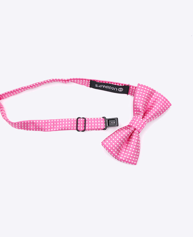 Rosa Prickig Fluga för Barn i Polyester | Louis - Unipap's
