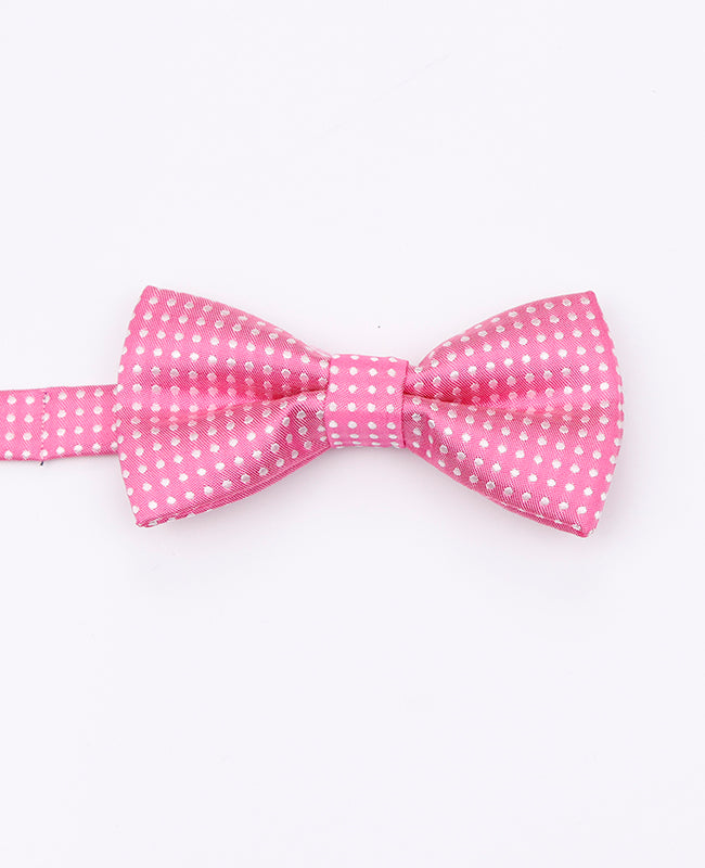Rosa prickig barnfluga i polyester | Louis - Unipap's