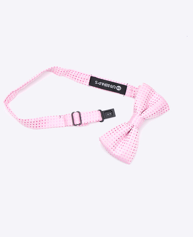Rosa prickig barnfluga i polyester | Louis - Unipap's