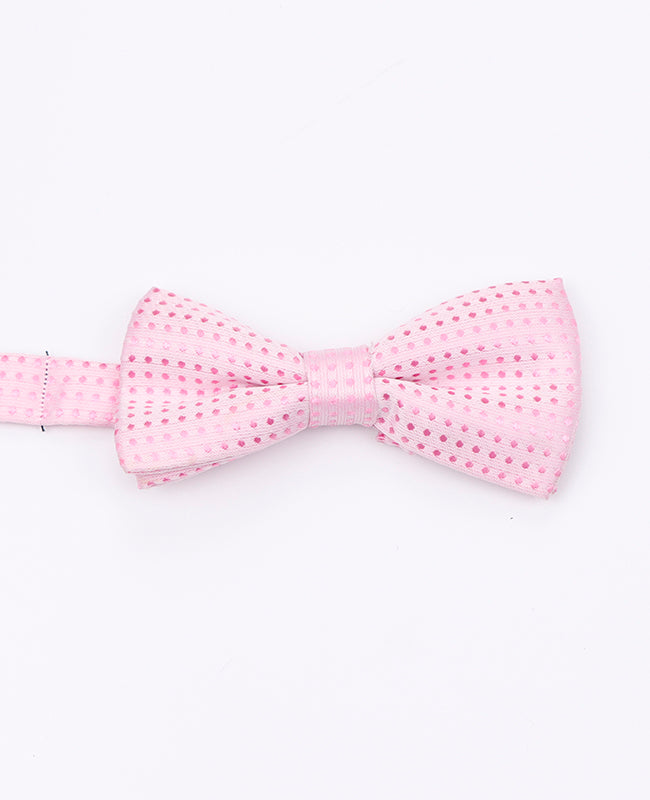 Rosa prickig barnfluga i polyester | Louis - Unipap's