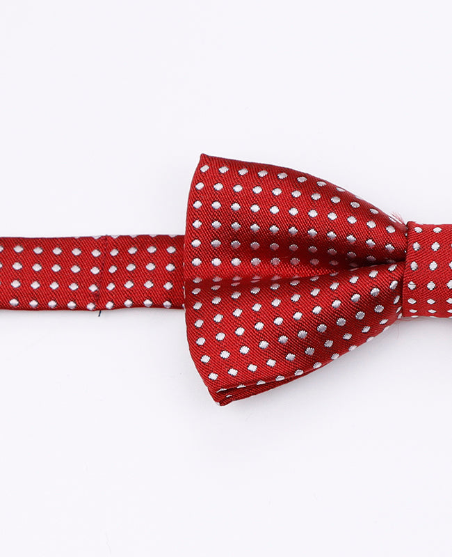 Röd Prickig Barnfluga i Polyester | Louis - Unipap's