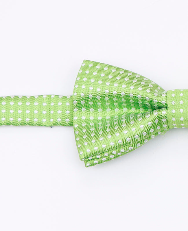 Grön Prickig Barnfluga i Polyester | Louis - Unipap's