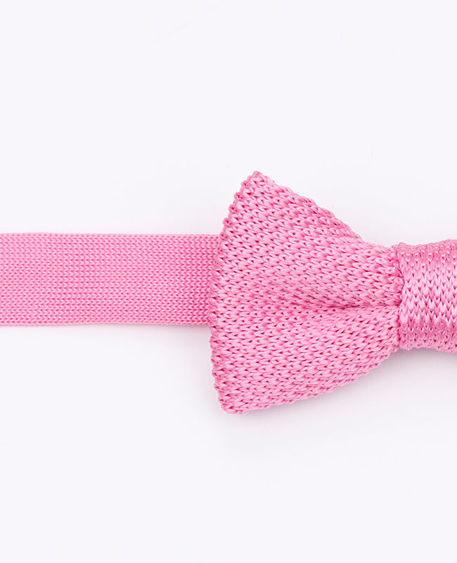 Stickad fluga rosa n°2 barn «Léon»