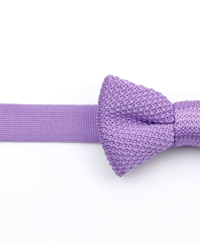Noeud Papillon Violet Enfant en Tricot «Léon»