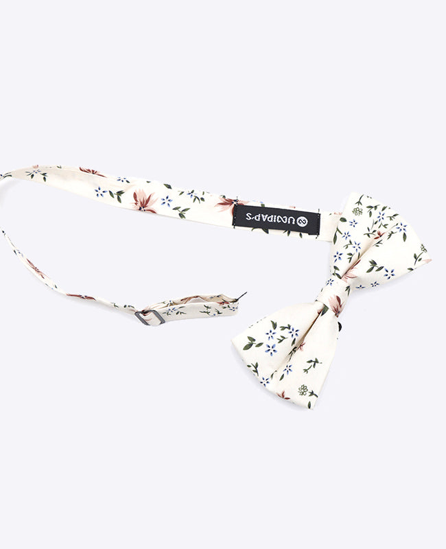 Fluga Liberty Vit n°8 Herr i Bomull «Charles»