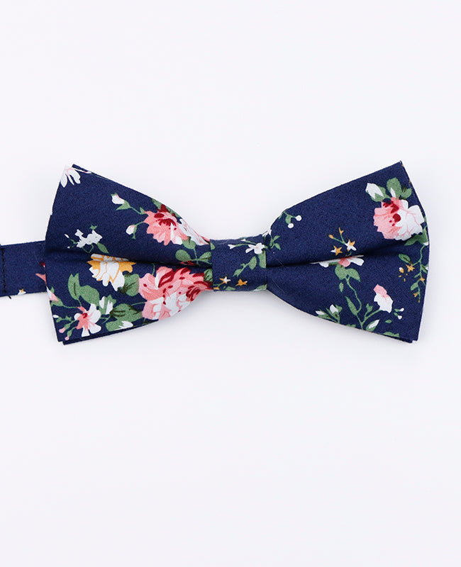 Noeud Papillon Liberty Bleu n°2 Homme en Coton | Charles - Unipap's