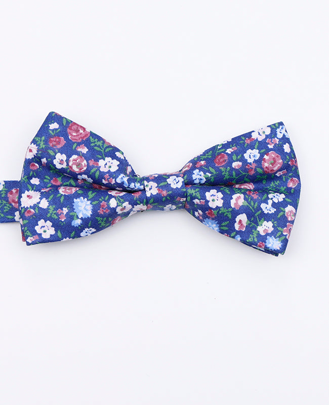 Noeud Papillon Liberty Bleu n°7 Homme en Coton | Gaspard - Unipap's