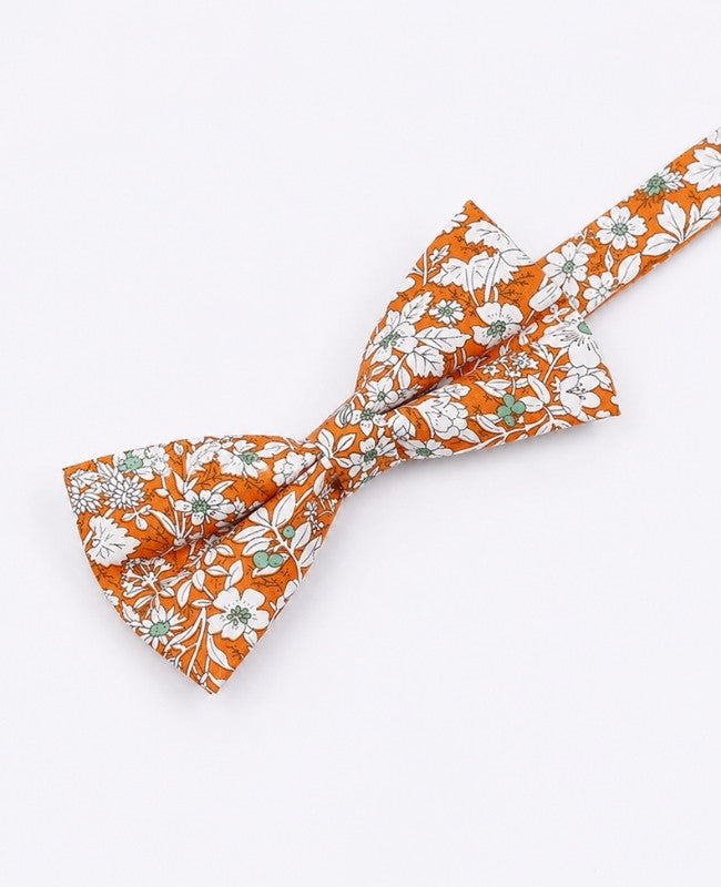 Herrfluga i bomull – Liberty Orange «Clovis»