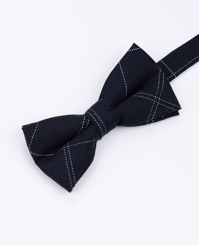 Svart Tartan Fluga n°1 Herr i Bomull | Marcel - Unipap's