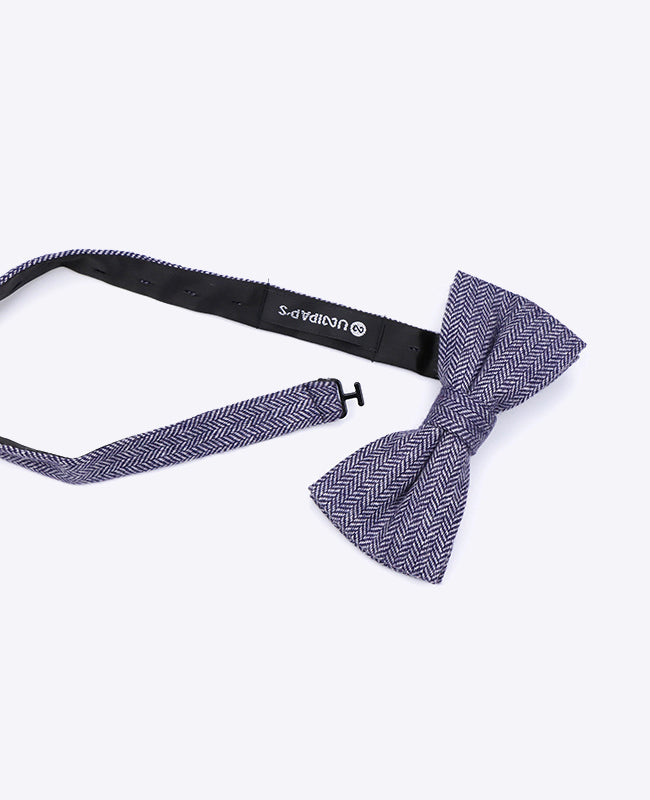 Noeud Papillon Bleu Homme en Laine | Norbert - Unipap's