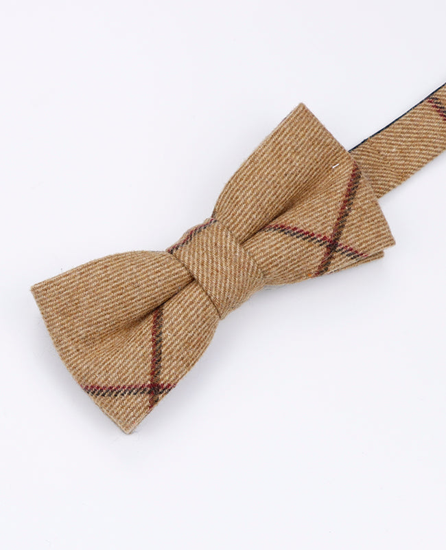 Fluga Tartan Brun nr 1 Herr i Ull | Nobert - Unipap's