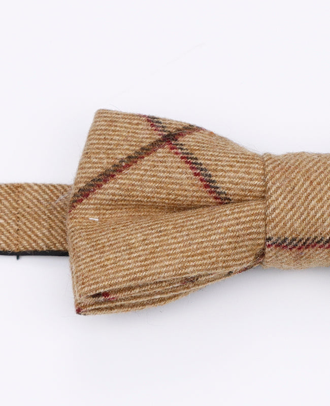 Fluga Tartan Brun nr 1 Herr i Ull | Nobert - Unipap's