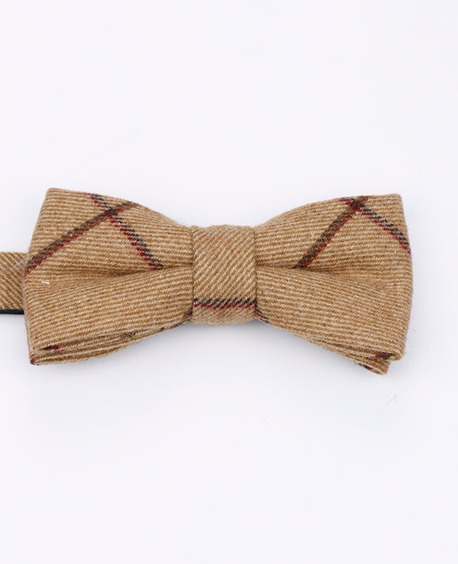 Fluga Tartan Brun nr 1 Herr i Ull | Nobert - Unipap's