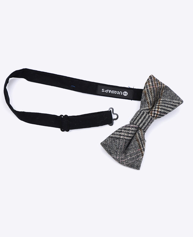 Fluga Tartan Grå nr 7 Herrar i Ull 