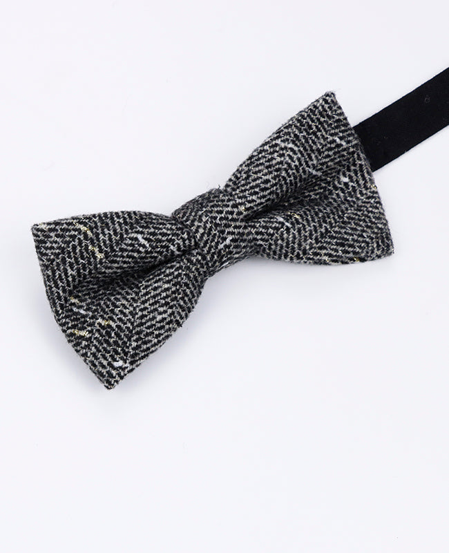 Fluga Tartan Grå nr 8 Herrar i Ull 