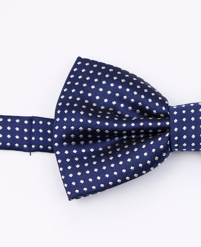 Noeud Papillon Bleu n°1 à Pois Homme en Polyester | Louis - Unipap's