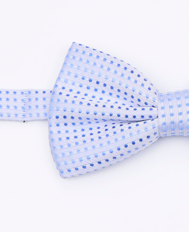 Blå Prickig Fluga för Herr i Polyester | Louis - Unipap's