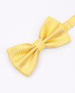 Noeud Papillon Jaune n°1 à Pois Homme en Polyester | Louis - Unipap's