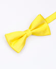 Noeud Papillon Jaune n°1 Homme en Polyester | Lucien - Unipap's