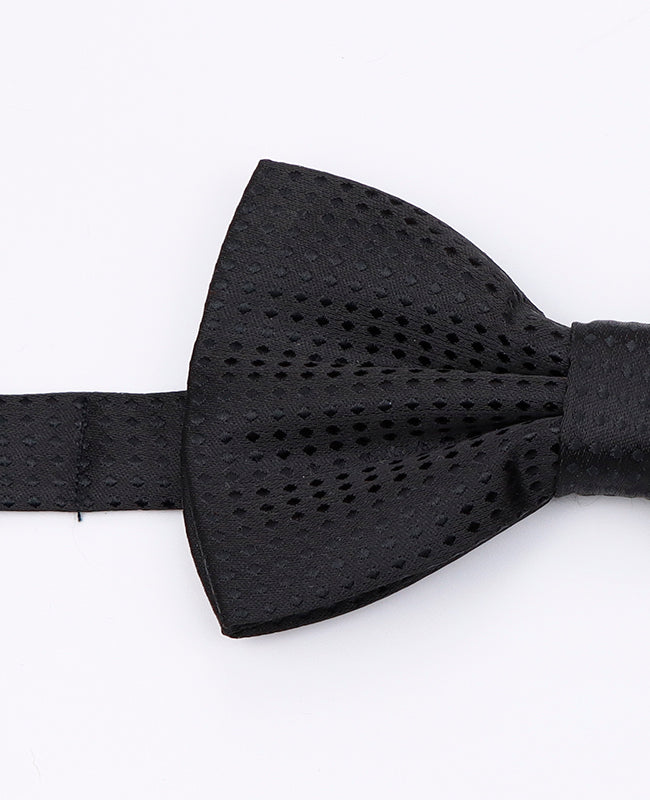 Svart Prickig Fluga för Herr i Polyester | Louis - Unipap's