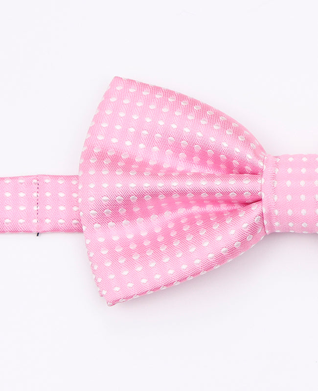 Rosa Prickig Fluga för Herr i Polyester | Louis - Unipap's