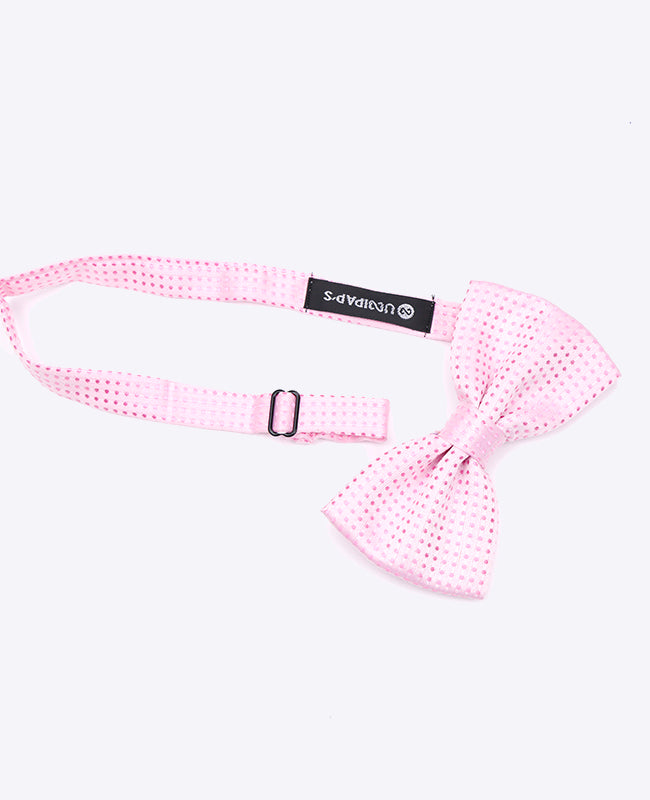 Rosa Prickig Herr Fluga nr 3 i Polyester | Louis - Unipap's