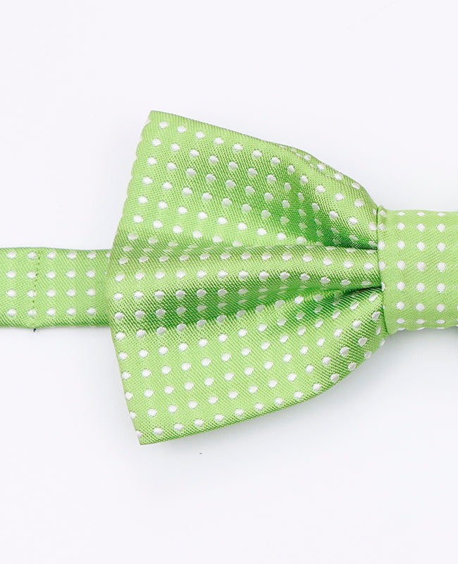 Grön Prickig Fluga för Herr i Polyester | Louis - Unipap's