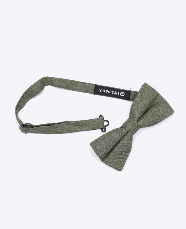 Noeud Papillon Vert n°3 Homme en Coton | Edgard | Unipap's