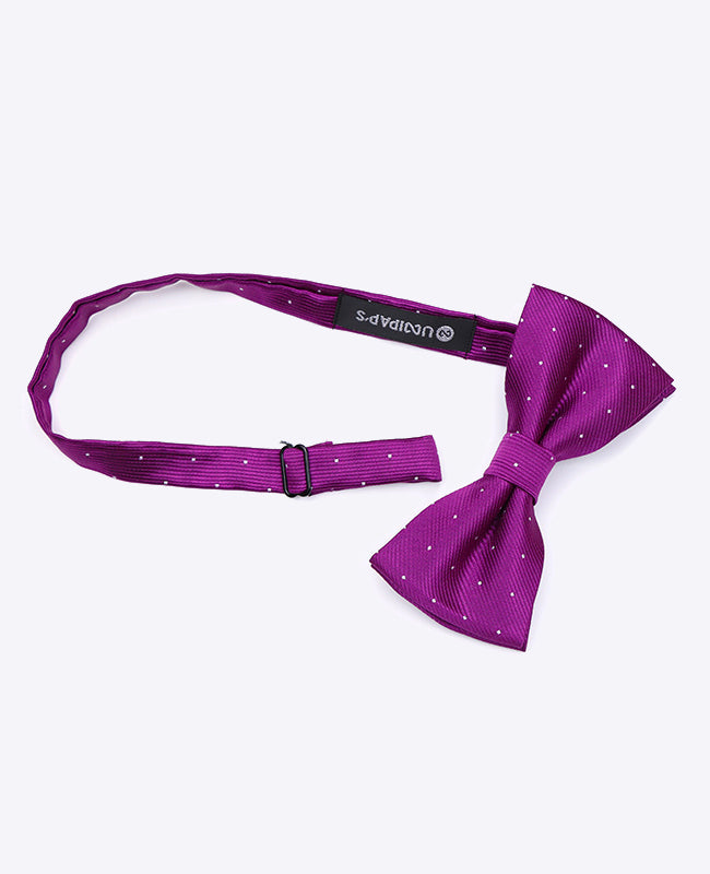 Fluga Lila med Prickar Herr Polyester | Georges - Unipap's