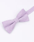 Noeud Papillon Violet Homme en Coton «Edgard»