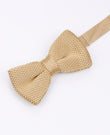 Noeud Papillon Doré Homme en Tricot «Léon»