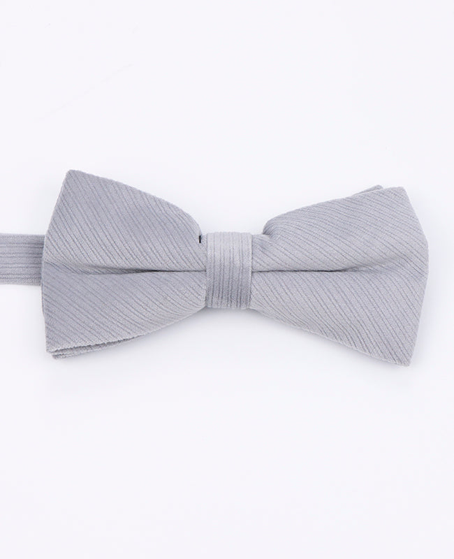 Noeud Papillon Gris Homme en Velours | Marius - Unipap's