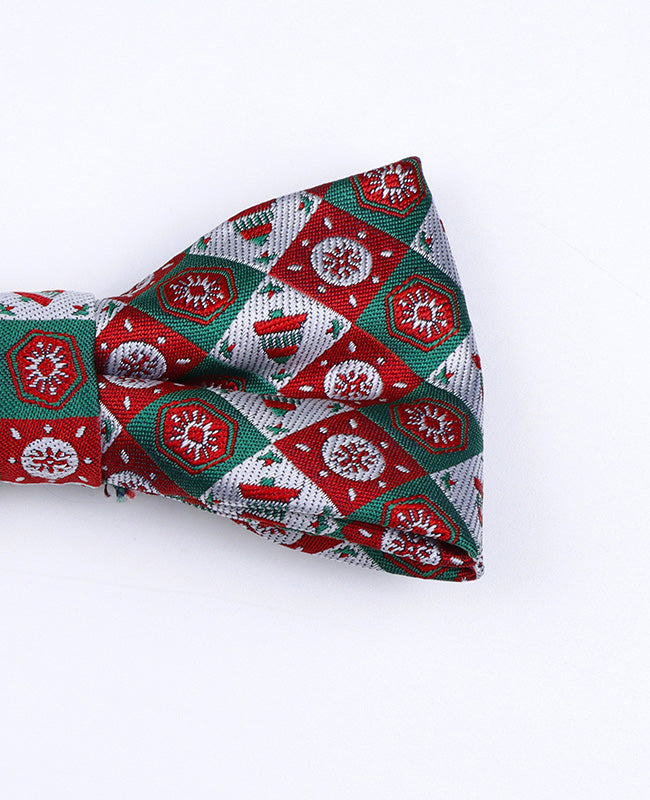 Noeud Papillon de Noël Enfant en Polyester «Christmas»