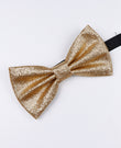Noeud Papillon à Paillette Doré n°4 Homme en Polyester «Olive»
