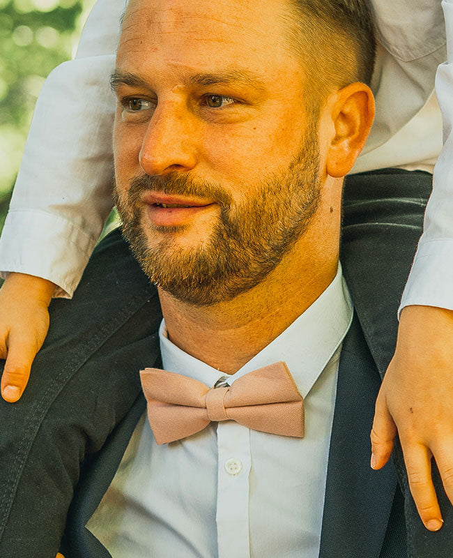 Fluga Rosa n°3 Herr i Bomull «Edgard»