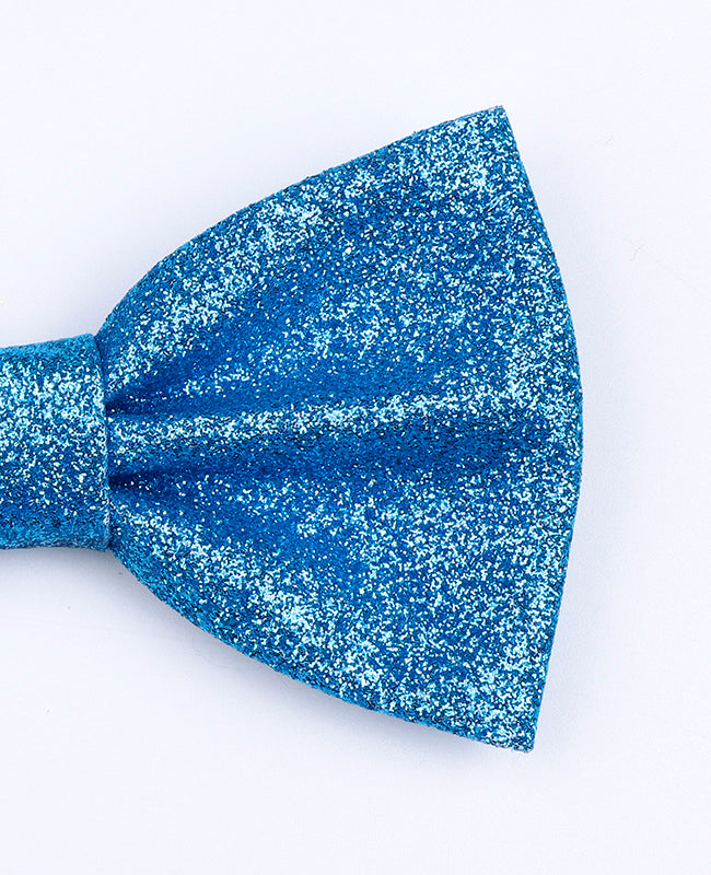 Noeud Papillon à Paillettes Bleu n°2 Homme en Polyester «Olive»