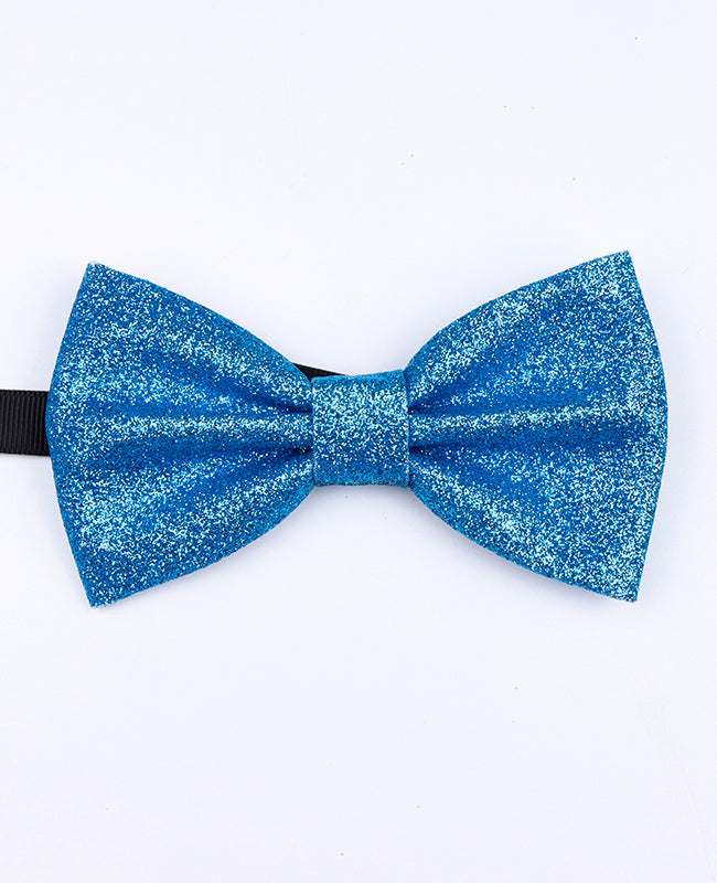 Noeud Papillon à Paillettes Bleu n°2 Homme en Polyester «Olive»